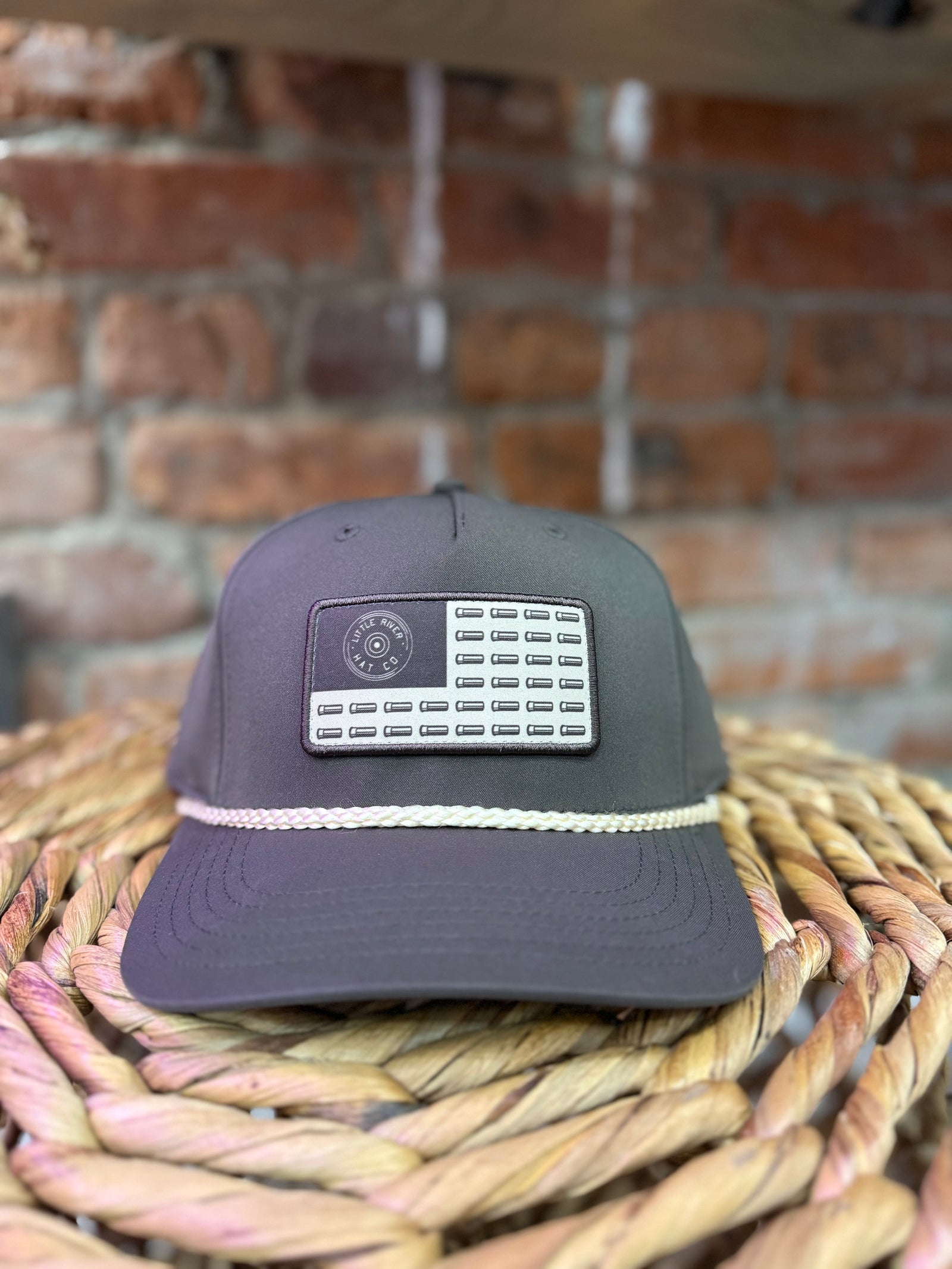 Little River Shotgun Flag Flatbill Hat