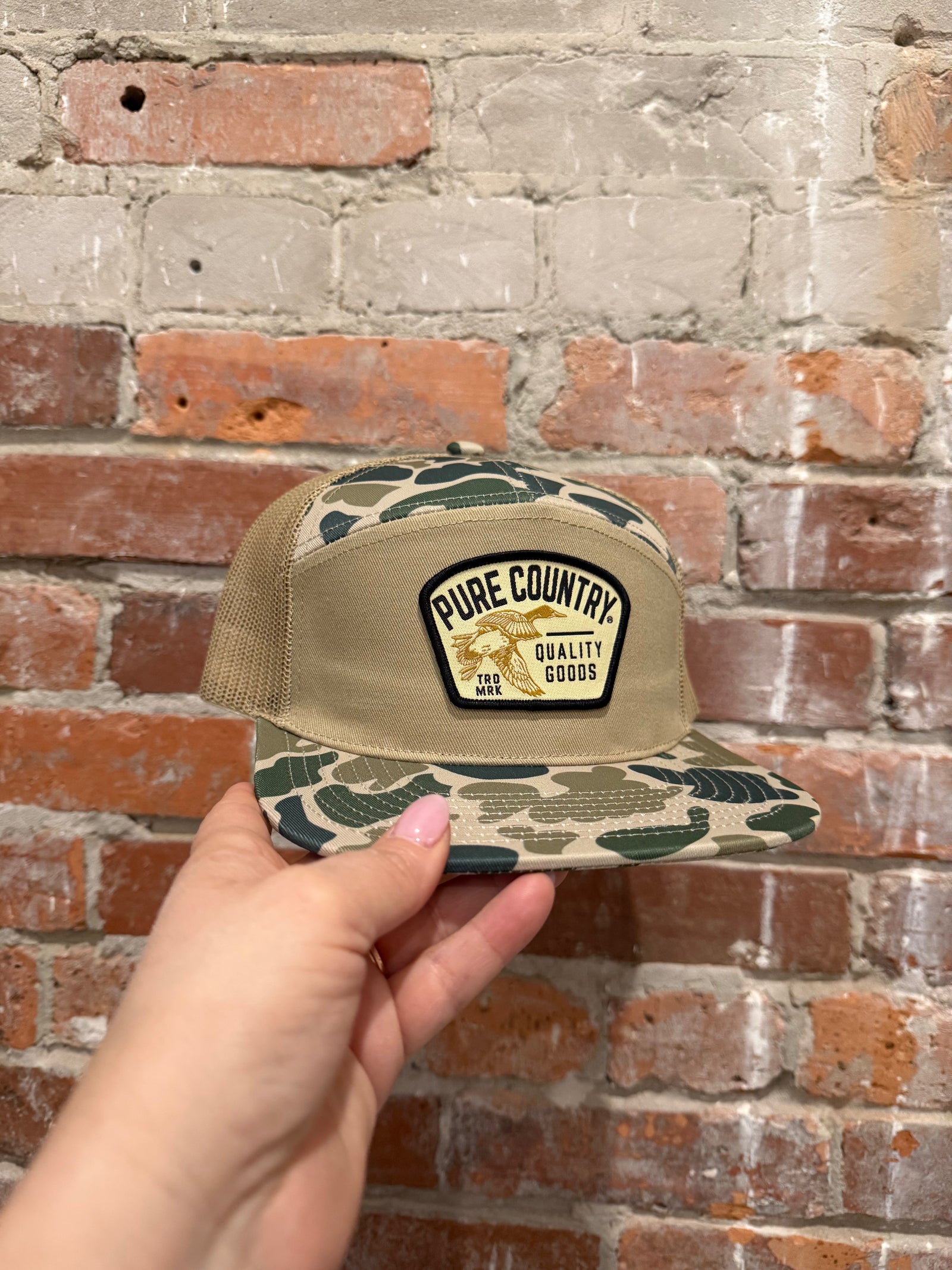 Good Ole Boys 7 Panel Pure Country Patch Hat