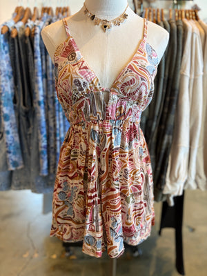 Western Nights Open Back Romper