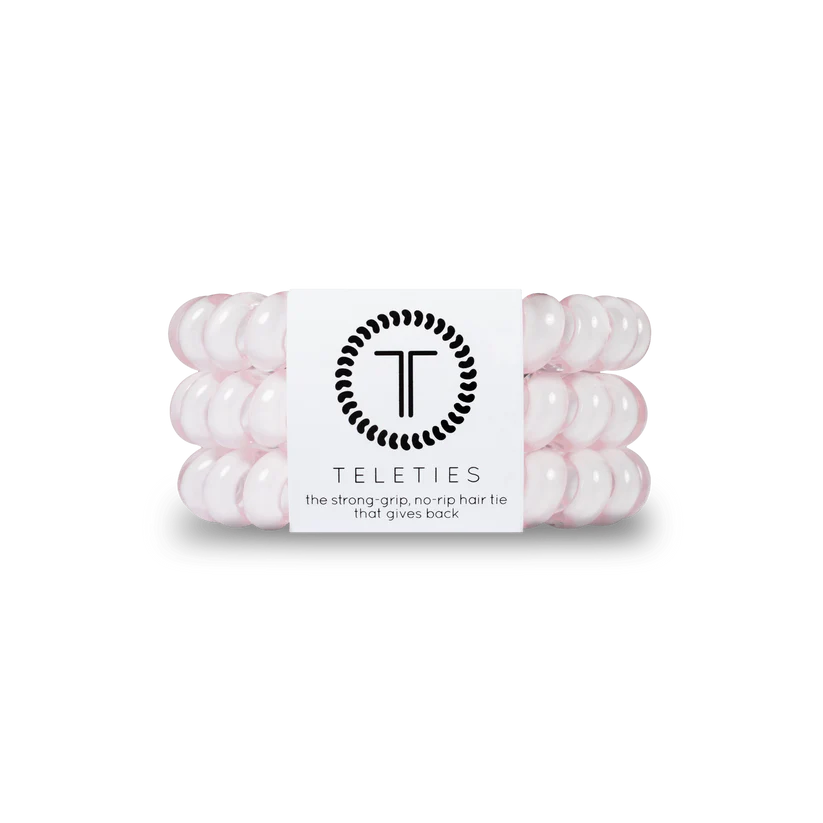Spiral Hair Coils | Large | Rose Water Pink