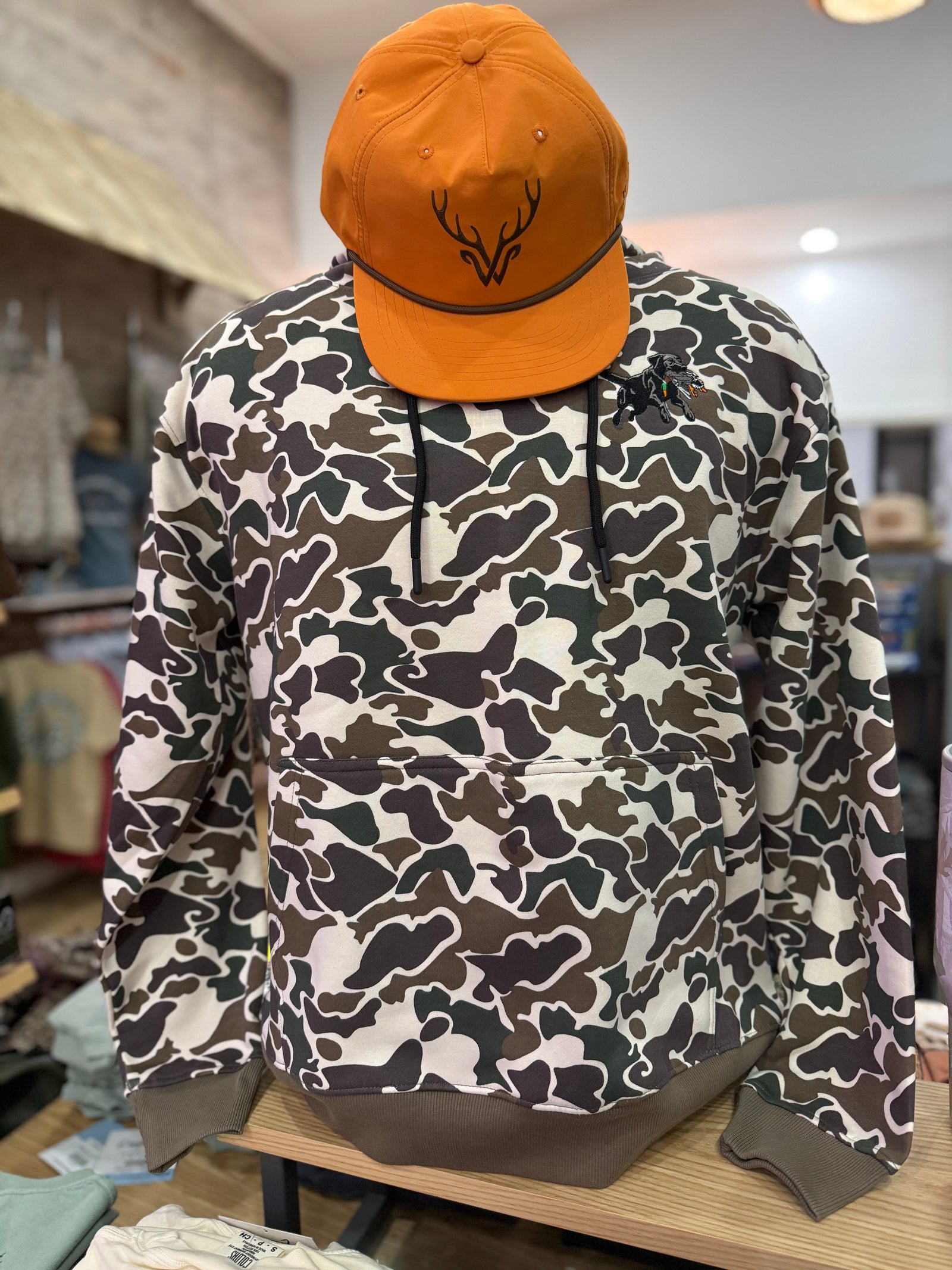 Old School Camo Hoodie