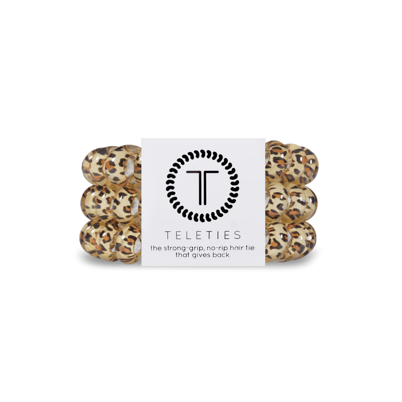 Spiral Hair Coils | Large | Leopard