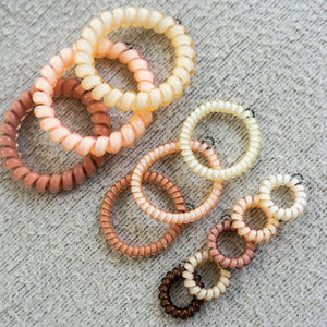 Spiral Hair Coils | Large | For the Love of Nudes Hair Ties