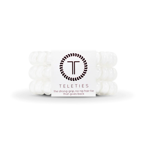 Spiral Hair Coils | Large | Coconut White