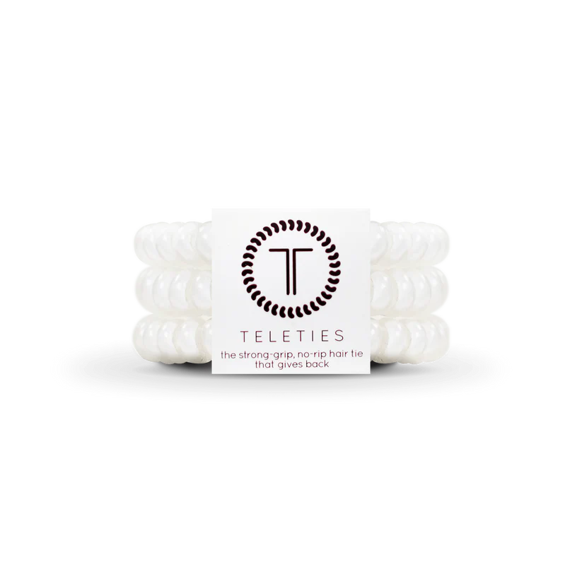 Spiral Hair Coils | Small | Coconut White