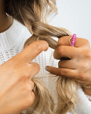 Spiral Hair Coils | Tiny | Crystal Clear