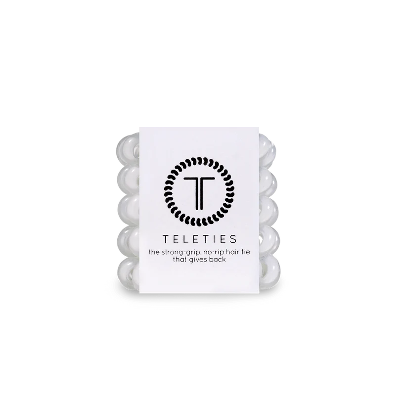 Spiral Hair Coils | Tiny | Coconut White