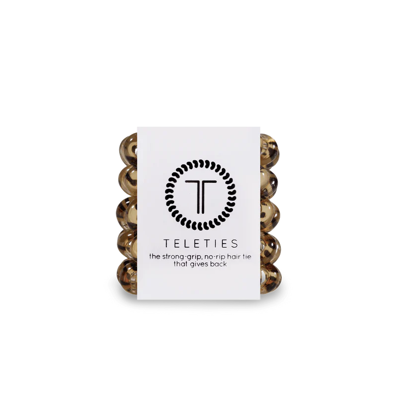 Spiral Hair Coils | Tiny | Leopard