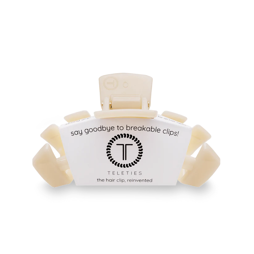 Classic Hair Clip | Small | Almond Beige