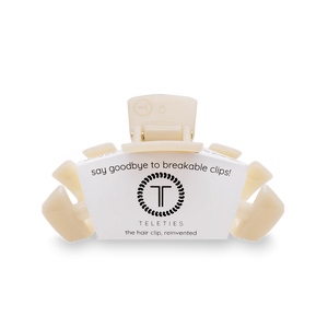 Classic Hair Clip | Small | Almond Beige