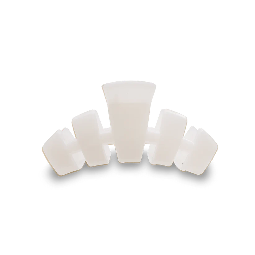 Classic Hair Clip | Small | Coconut White