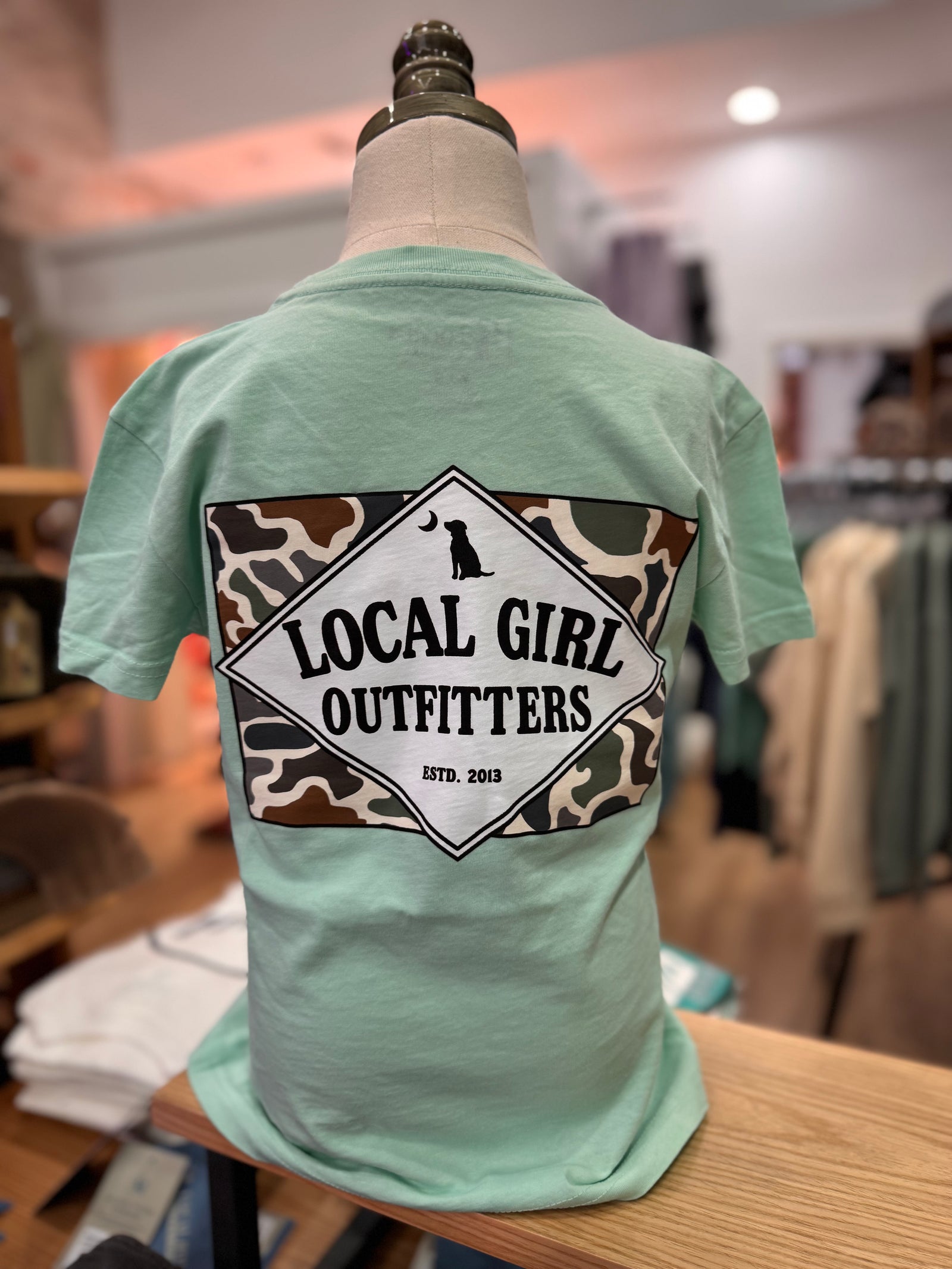 Local Girl Youth Founder's Flag LCF Bluff SS Tee