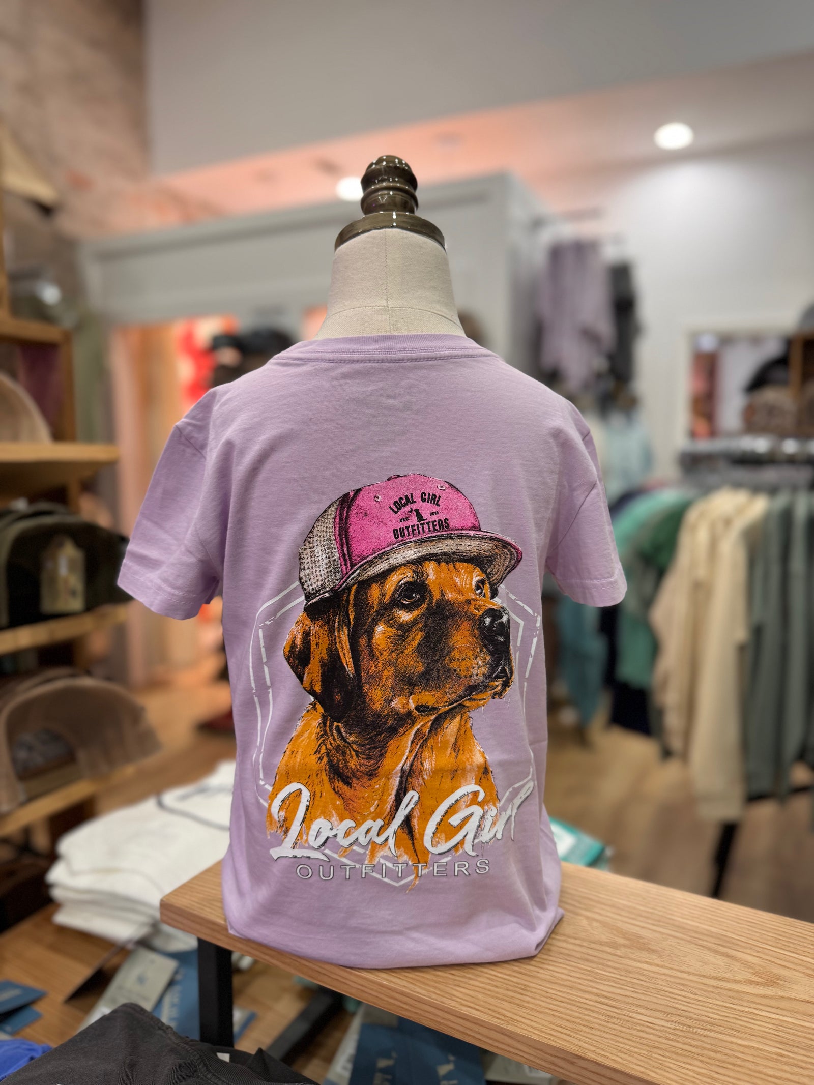 Local Girl Youth Lab in Hat Tee