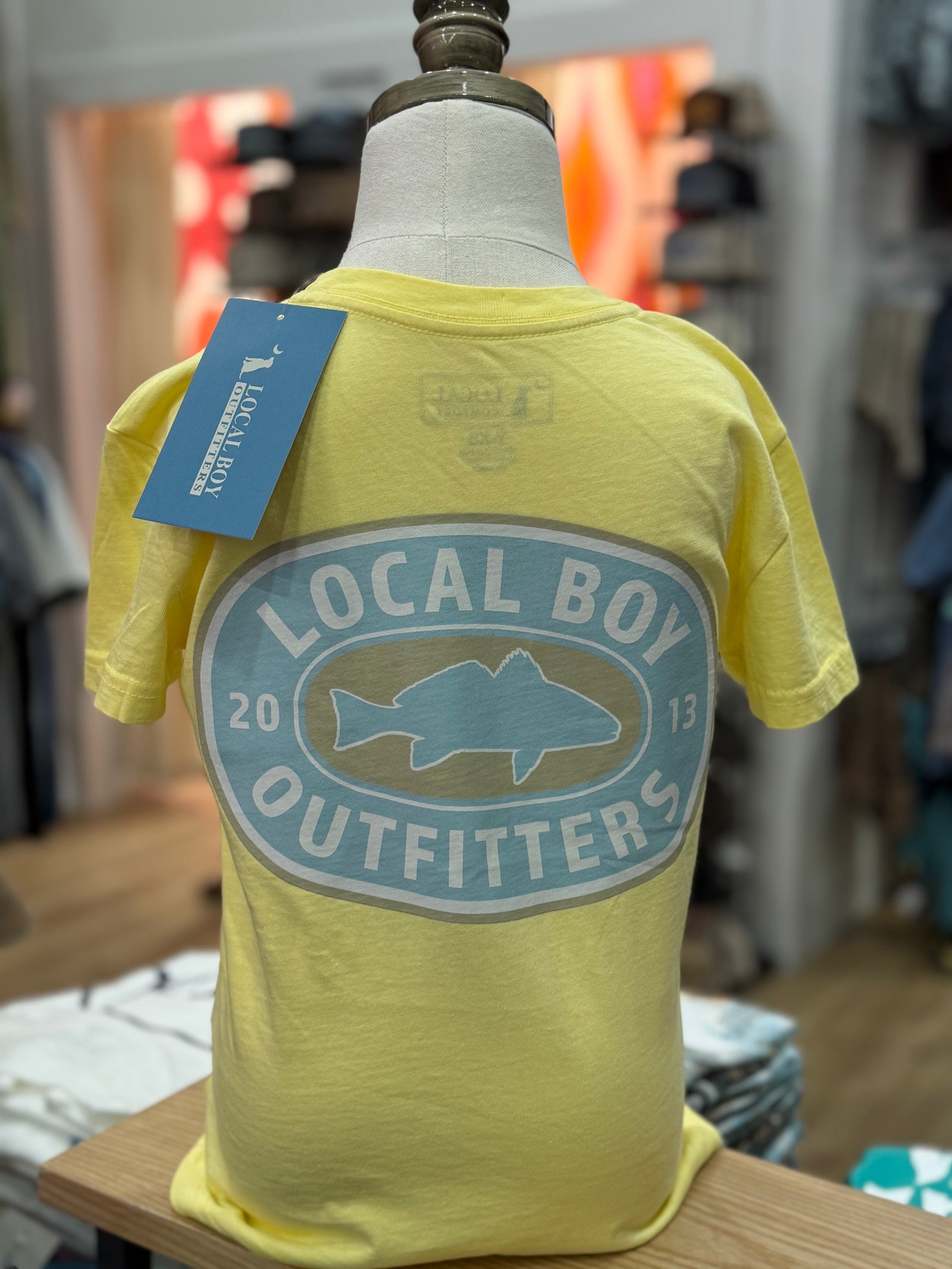 Local Boy Youth Sandy Red Tee