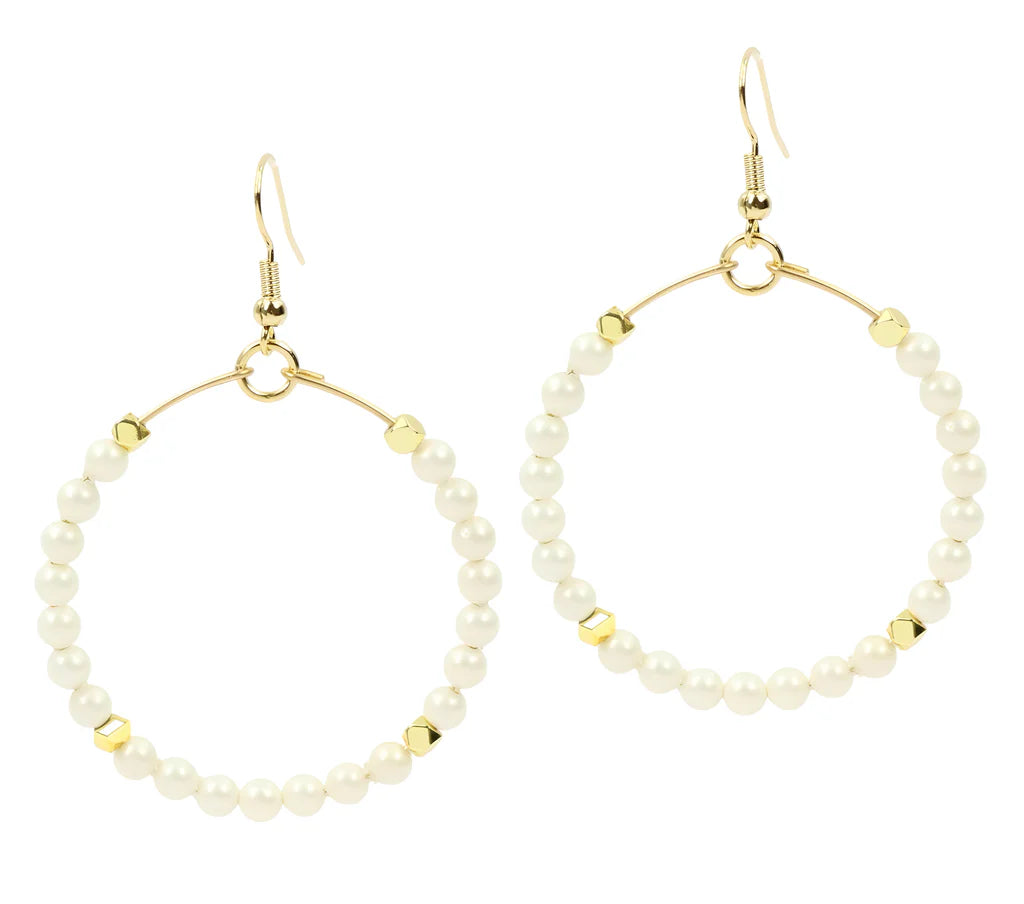 The Chloe Earring - Mini Pearl