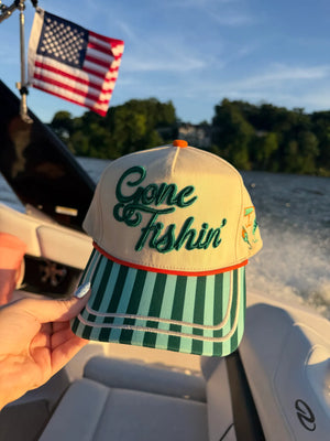Gone Fishin' Trucker Hat