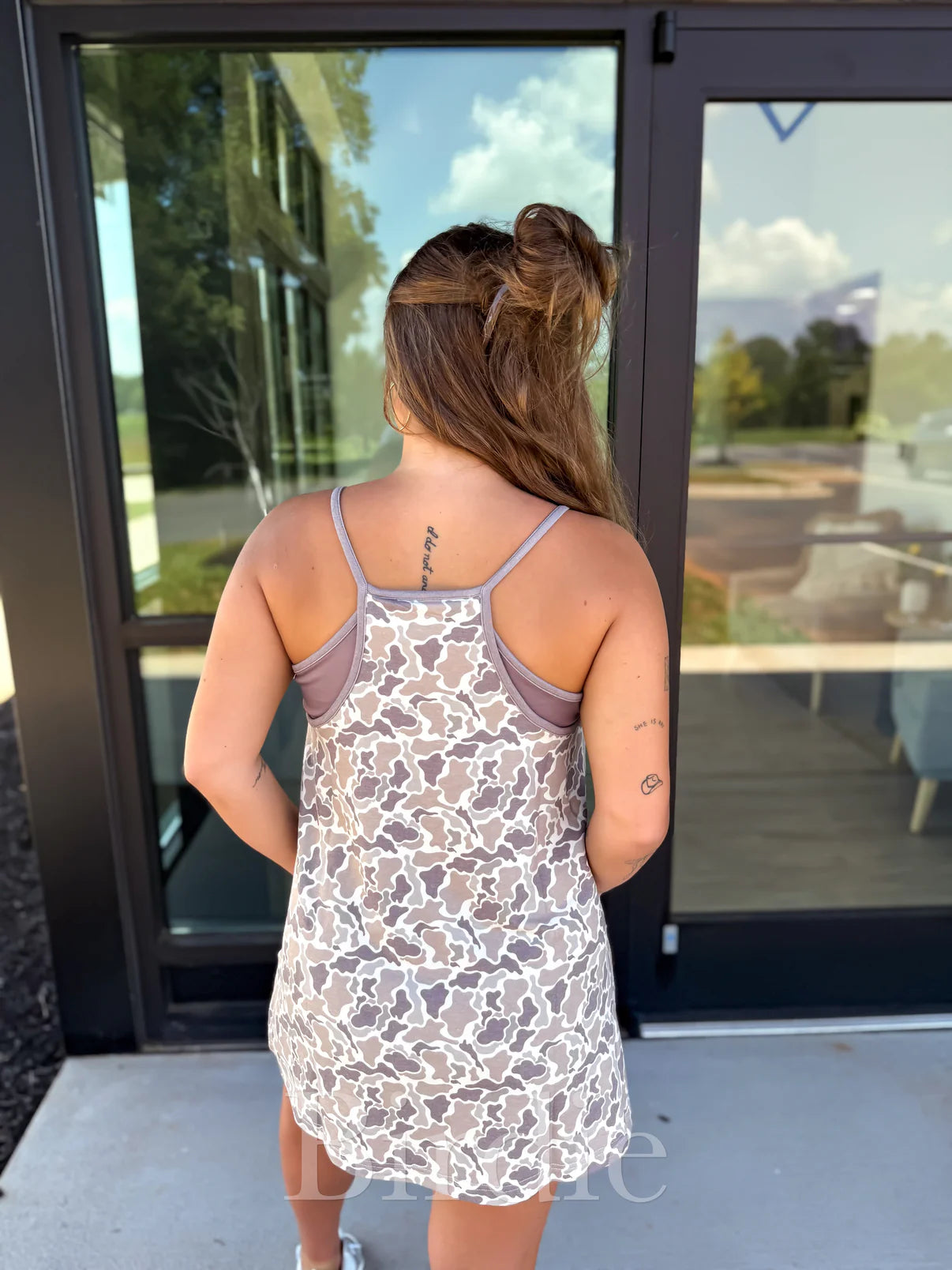 Duck Camo Tank Dress