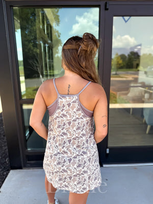 Duck Camo Tank Dress