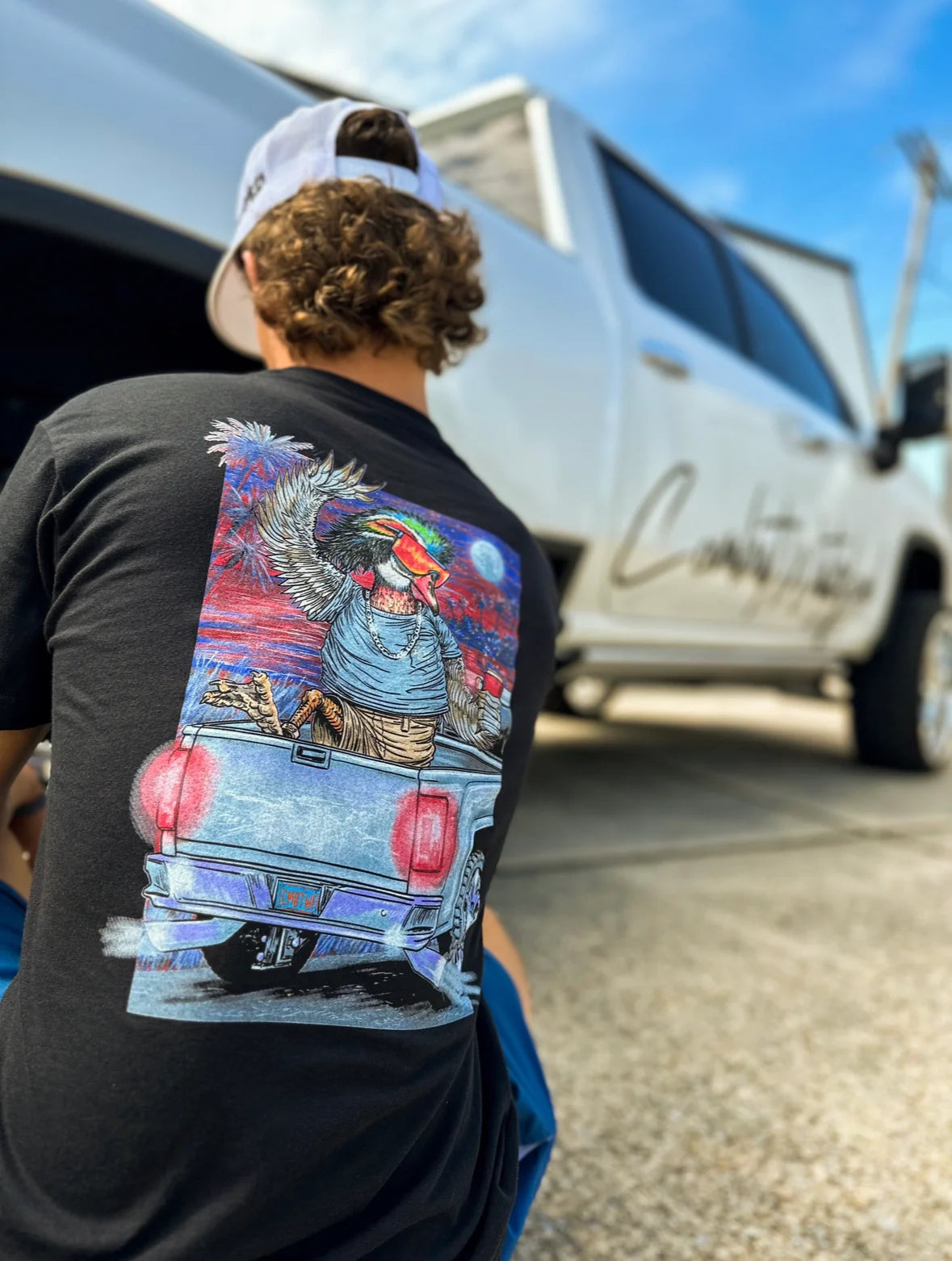 Combat Waterfowl Woodrow Gone Wild Tee