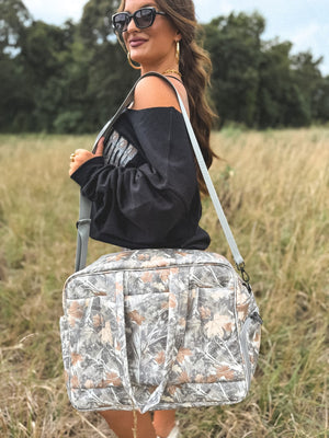 Birdie Daily Hustle Duffle Bag - Timber Haze Camo