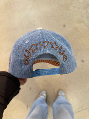 Denim Mother Trucker Hat