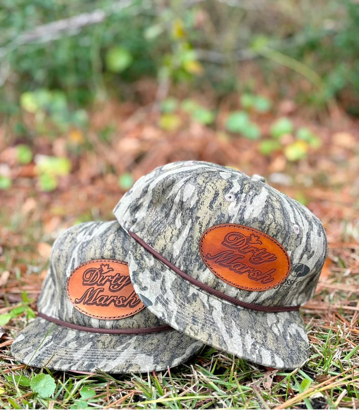 Dirty Marsh Classic Leather Patch | New Bottomland™