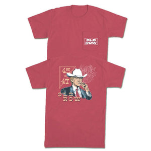 Old Row - Cowboy Trump Pocket Tee