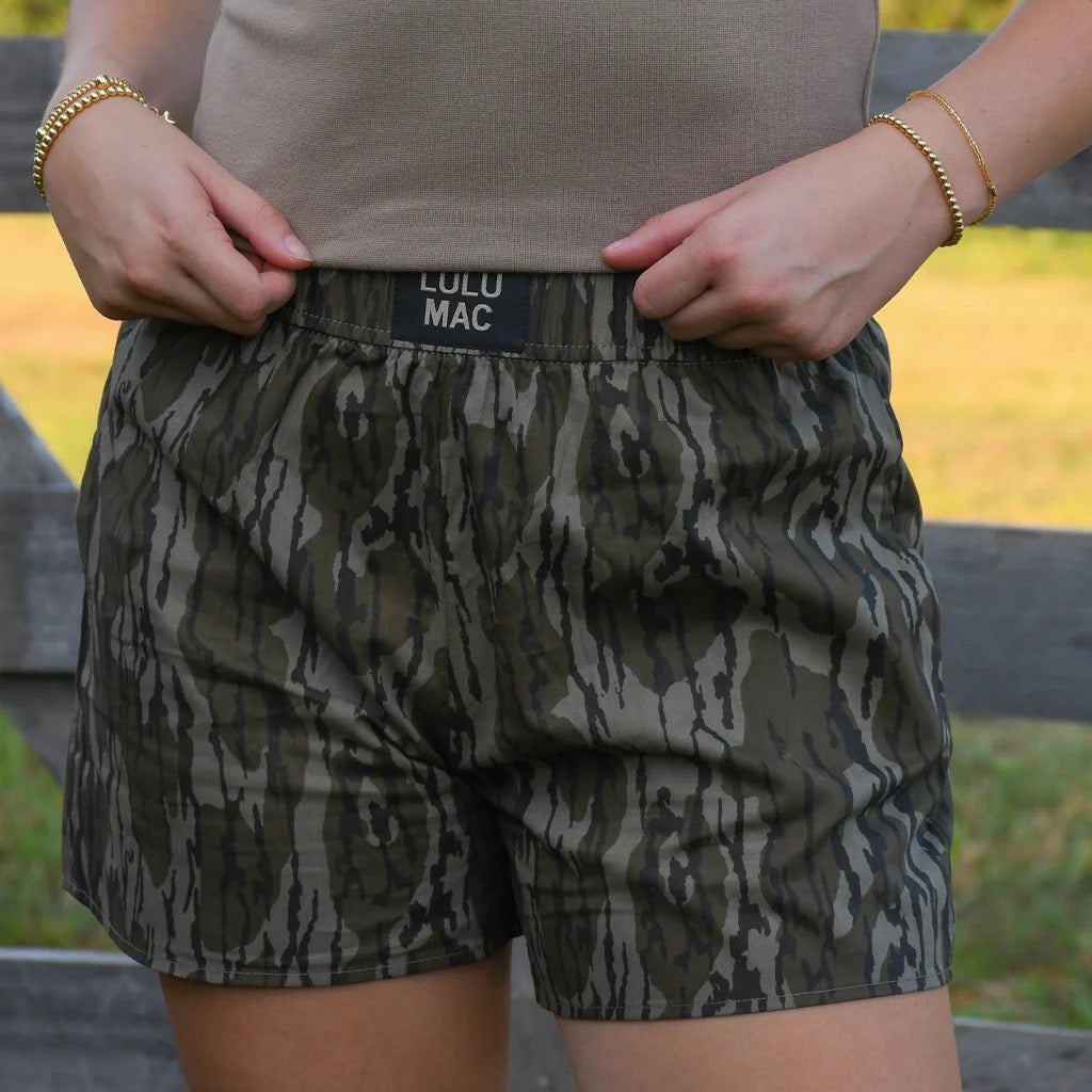 LuluMac Boxer Shorts - Mossy Oak