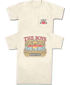 Old Row Back In Town Tee - Ivory