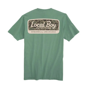Youth Local Boy Brush Camo Mark Tee