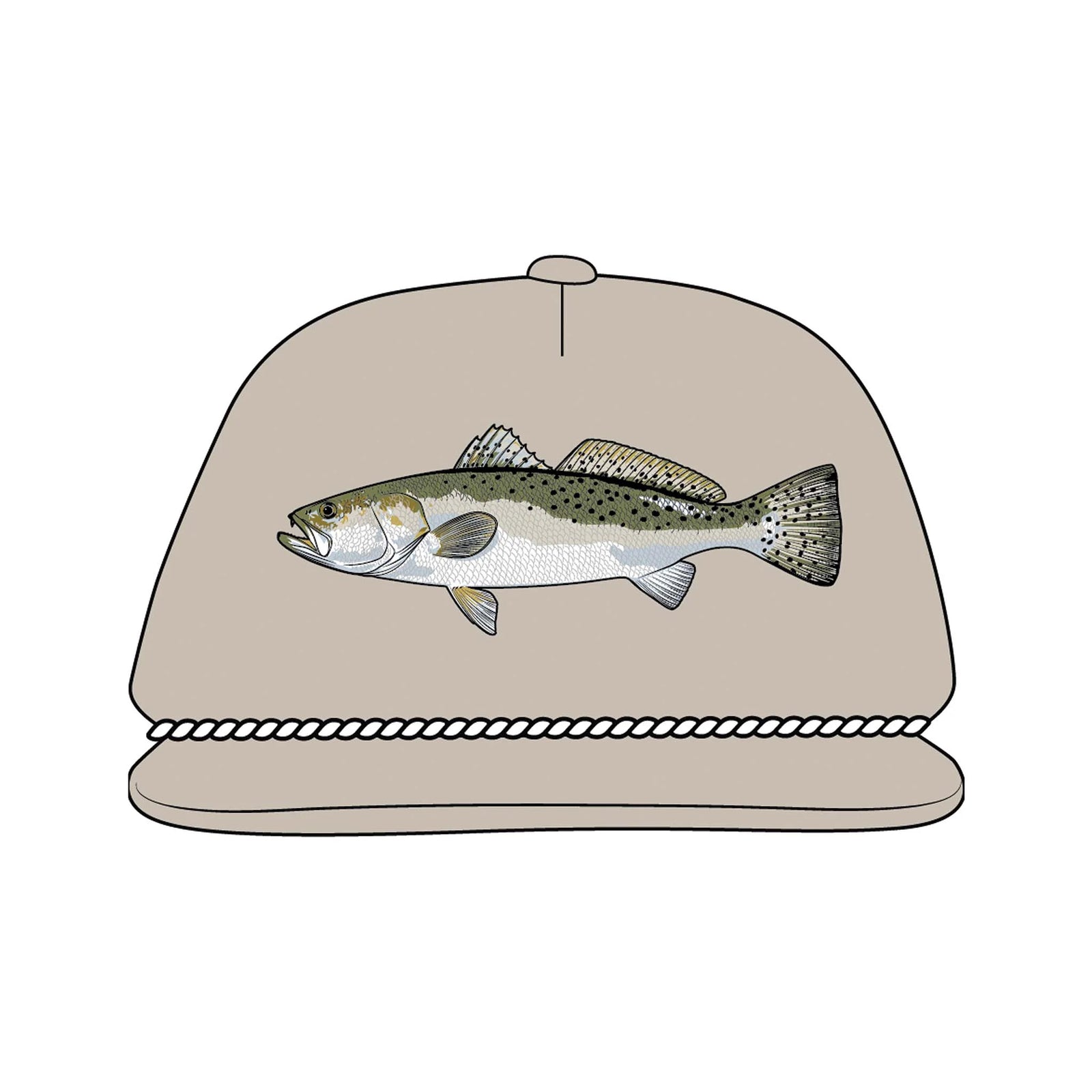 Local Boy Youth Sea Trout Rope Hat