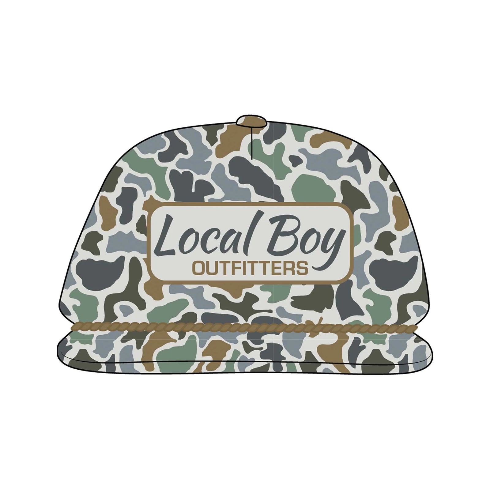 Local Boy Youth Local Insignia Rope Hat
