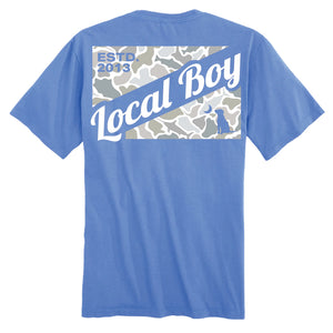 Local Boy Camo Flag Saltwater Tee