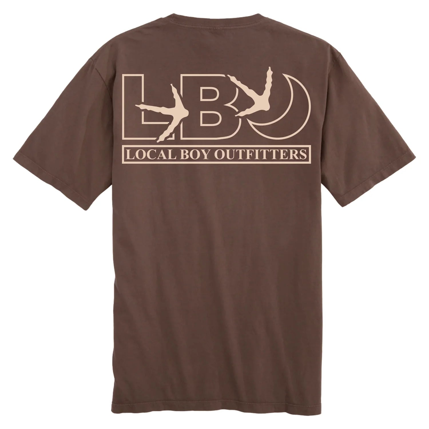 Local Boy Tracks SS Tee - Espresso