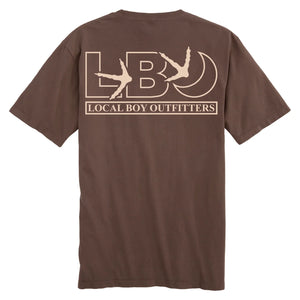 Local Boy Tracks SS Tee - Espresso