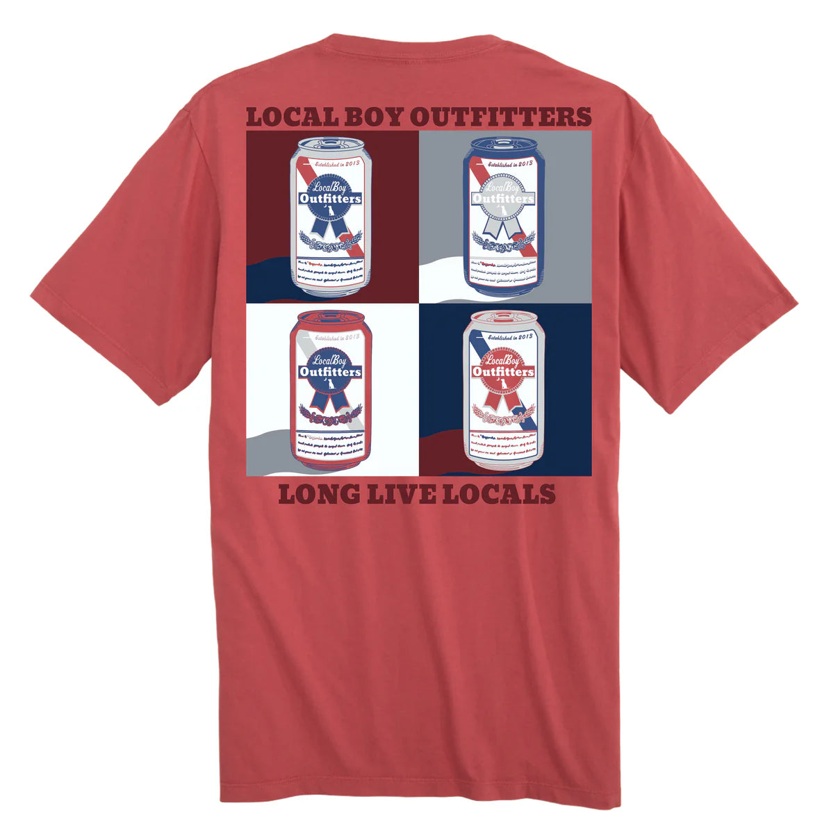 Local Boy PBR Pop Art SS Tee