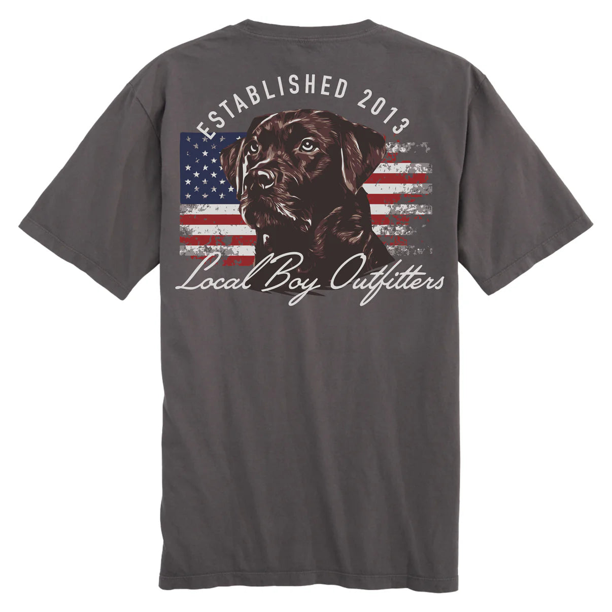 Local Boy Patriotic Pup SS Tee