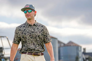 Local Boy Dirty Myrtle Polo - Brush Camo