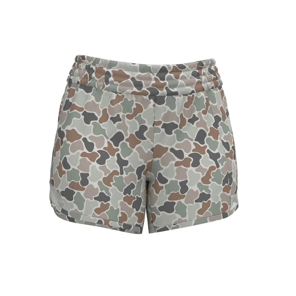 Youth Local Girl Vista Shorts - Forest Camo Flora