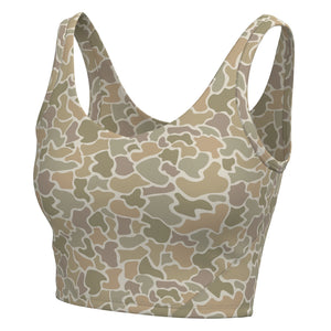 Local Girl Athletic Tank Top - Forest Desert Camo