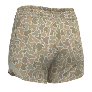 Youth Local Girl Vista Shorts - Forest Camo Desert