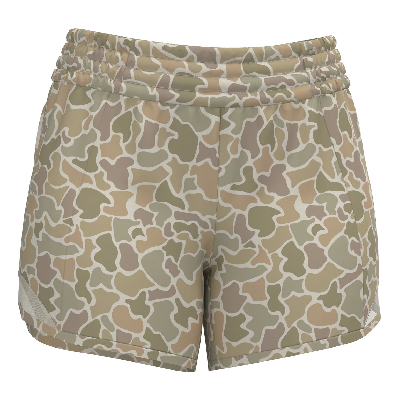 Youth Local Girl Vista Shorts - Forest Camo Desert