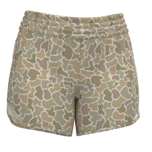 Youth Local Girl Vista Shorts - Forest Camo Desert