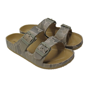 Local Girl Rubber Slides - Saltwater Camo