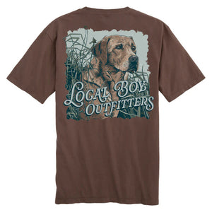 Local Boy Retriever Watch Tee - Espresso