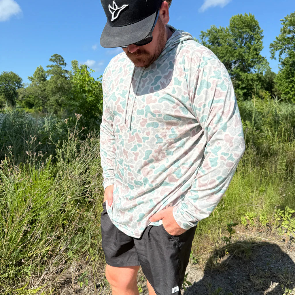 Combat Waterfowl Performance Camo Hoodie - Babylon