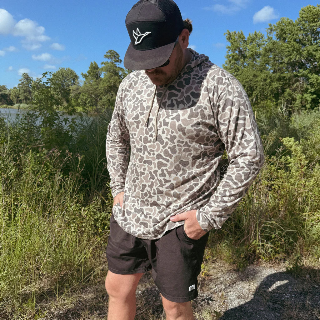 Combat Waterfowl Performance Camo Hoodie - Mosul