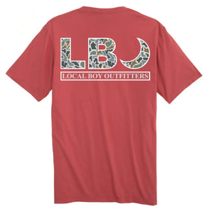 Local Boy Bluff SS Tee - Brick