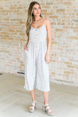 Lucky In Love Floral Jumpsuit