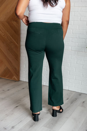 Magic Straight Pants in Hunter Green - Tennessee Jane Magic Straight Pants in Hunter Green - Tennessee Jane